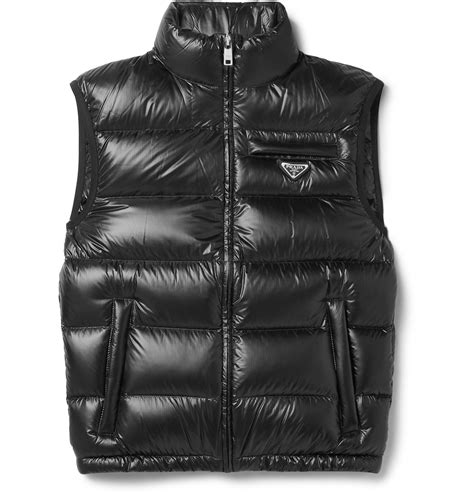 prada men gilet|Prada men's leather jacket.